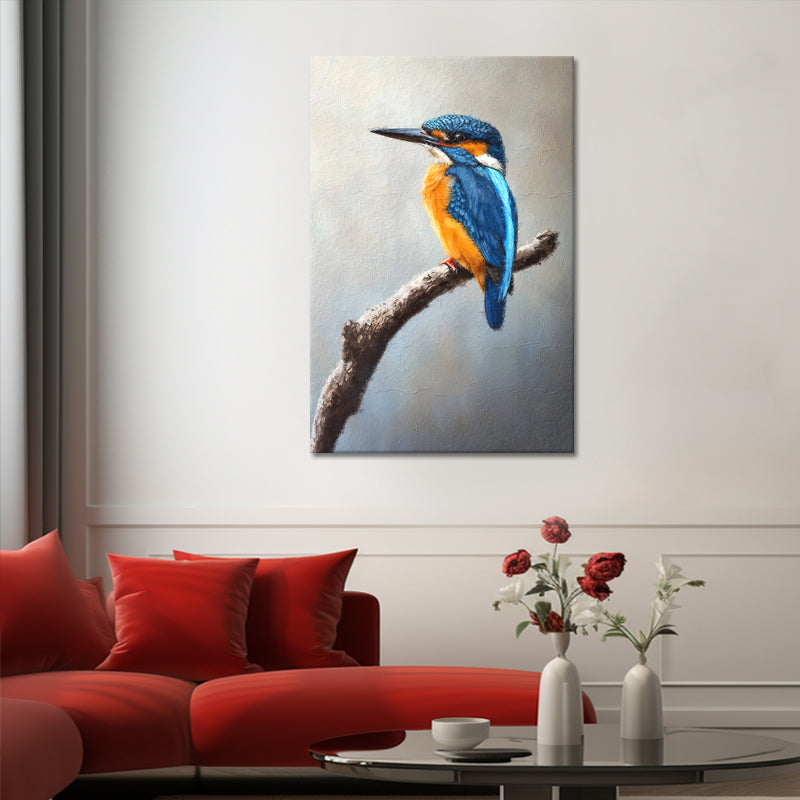 Eisvogel-Gemälde Kunst