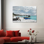Der Strand von Sainte-Adresse - Claude Monet