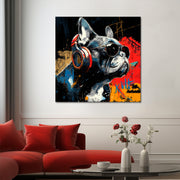 Hunde-Graffiti-Kunst