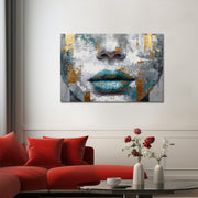 Lippen-Kunstwerk