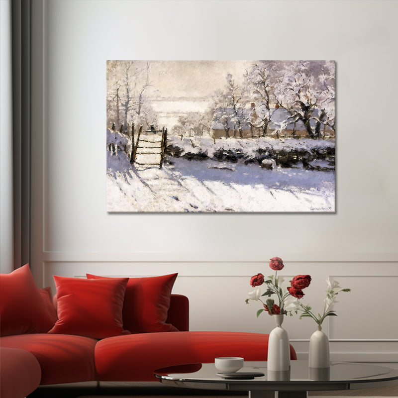 Die Elster - Claude Monet