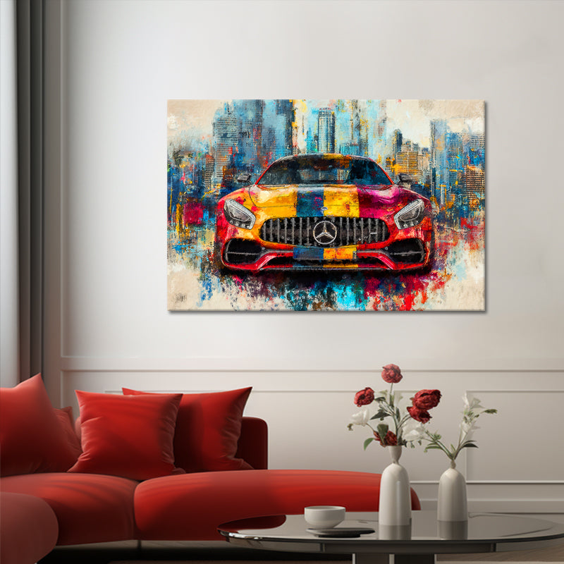 Mercedes-AMG GT abstrakt