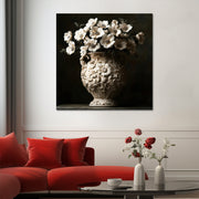 Art Vase mit Blumen I