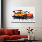 Porsche GT3 RS Automobilkunst