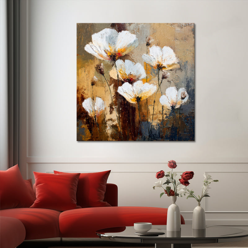 Gemälde Weiße Blumen