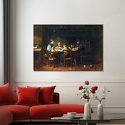 Bauernfamilie bei Tisch - Jozef Israëls