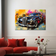 Gemälde Mercedes Oldtimer II