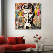 David Bowie-Collage-Kunst