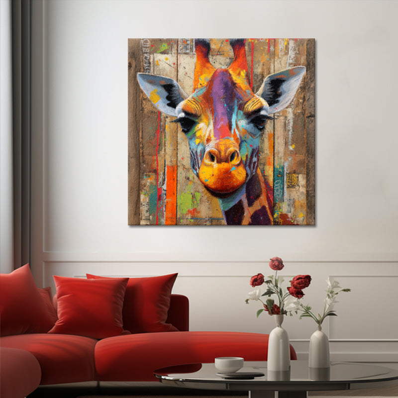 Bunte Giraffe