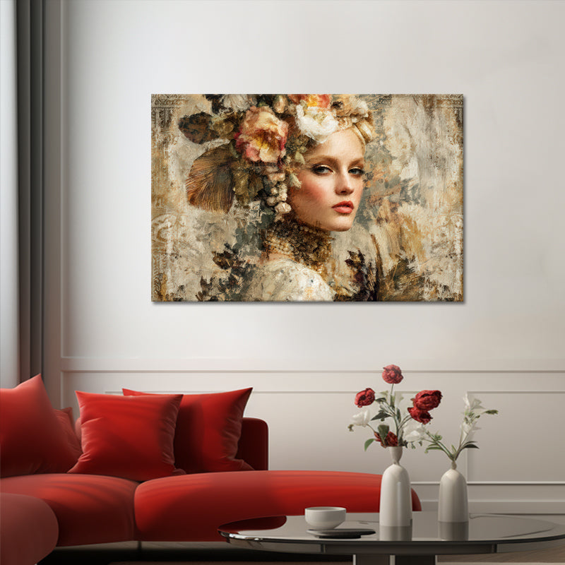 Elegante Frau Romantisch