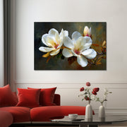 Magnolien-Kunstwerk