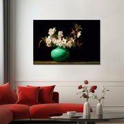 Apfelblüten in einer Vase