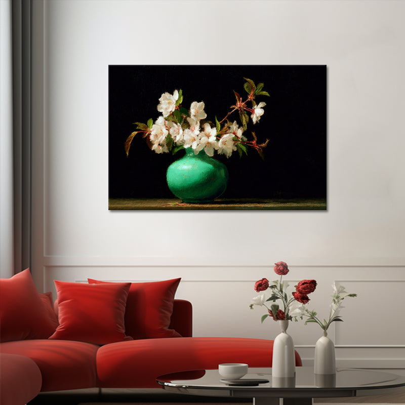 Apfelblüten in einer Vase