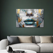 Lippen-Kunstwerk