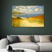 Pfad durch die Kornfelder bei Pourville - Monet