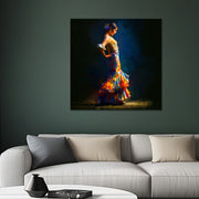 Porträt Spanischer Flamenco