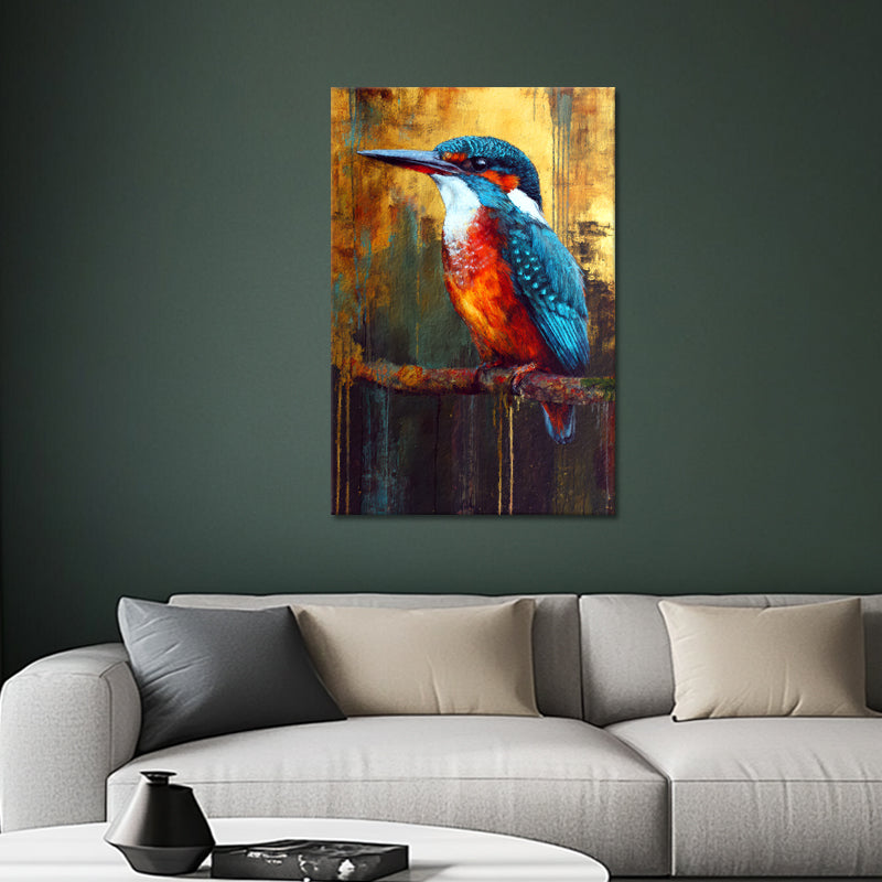 Realistischer Eisvogel