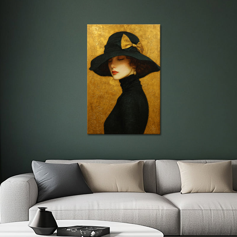 Elegante schwarze Mütze