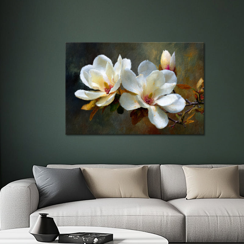 Magnolien-Kunstwerk