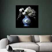 Vase mit Orchidee