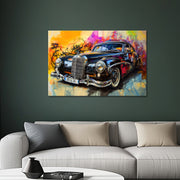 Gemälde Mercedes Oldtimer II