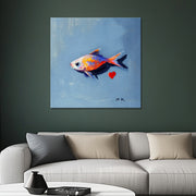 Fisch und Herzchen