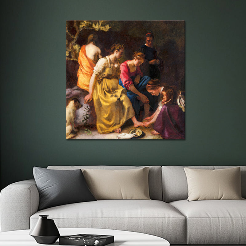 Diana und ihre Gefährtinnen – Johannes Vermeer