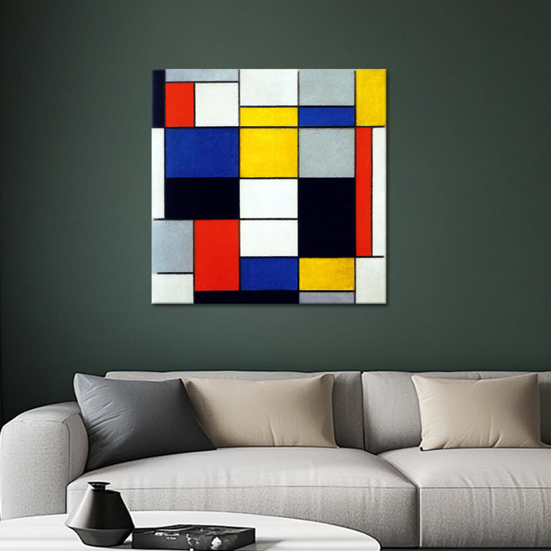 die 7 Farbkontraste II - Piet Mondriaan