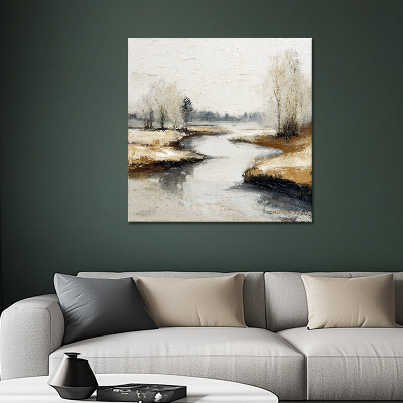 Erleuchtete Landschaft