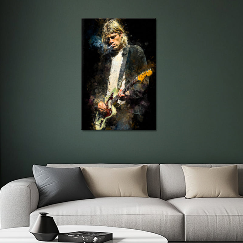 Porträt Kurt Cobain