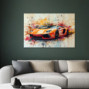 Lamborghini Aventador Kunst
