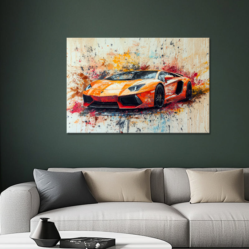Lamborghini Aventador Kunst