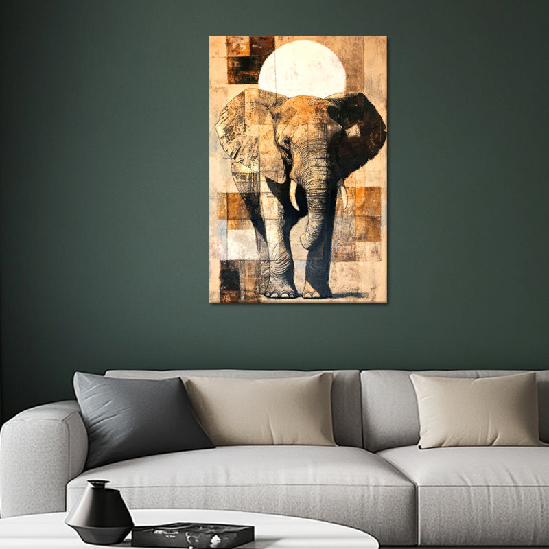 Geometrischer Elefant