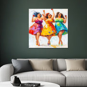 Dicke-Damen-Trio