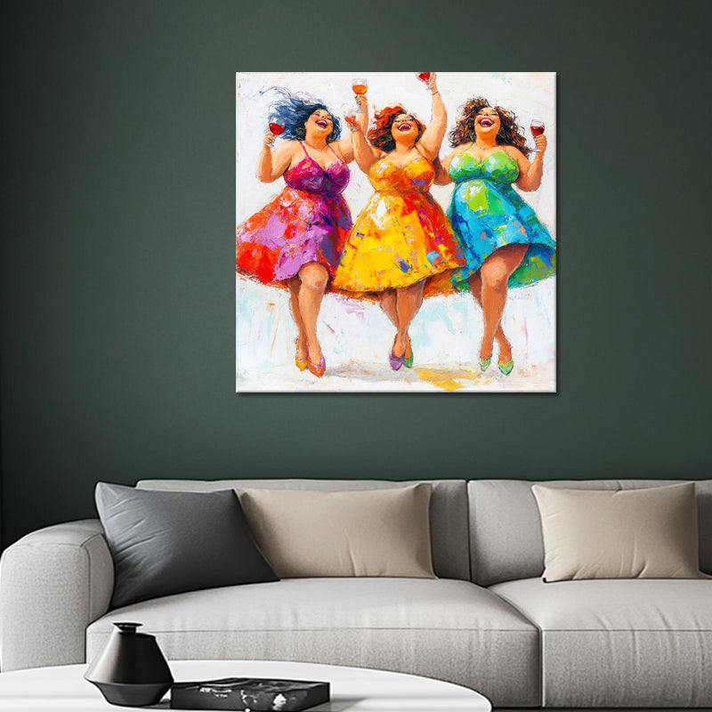 Dicke-Damen-Trio