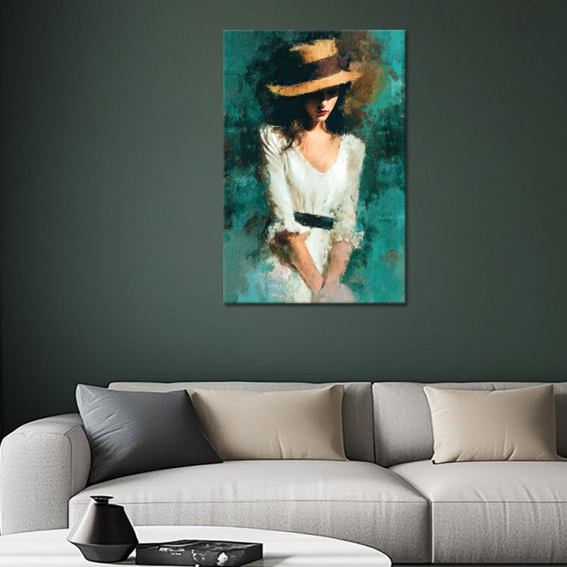 Frau mit Hut – Modern