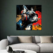 Hunde-Graffiti-Kunst
