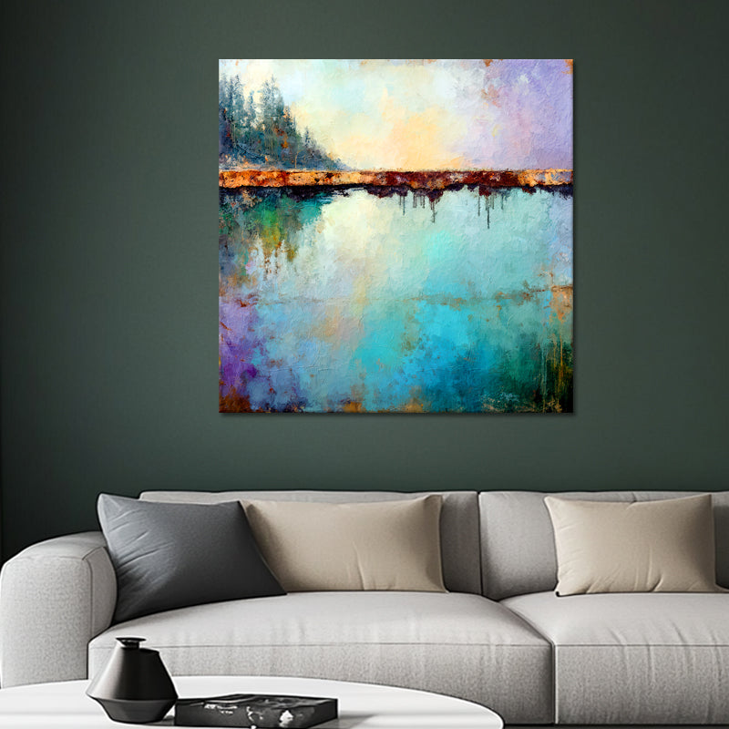 Landschaft in Licht und Linie