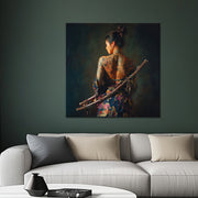 Samurai-Frau