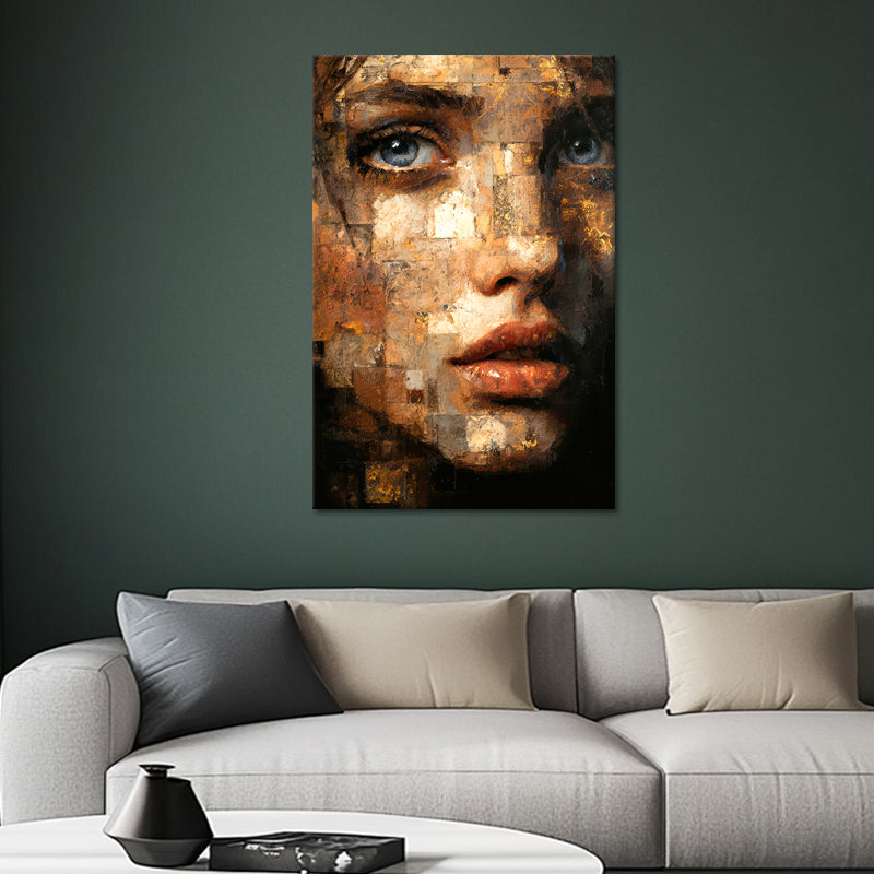 Weibliches Kunstporträt