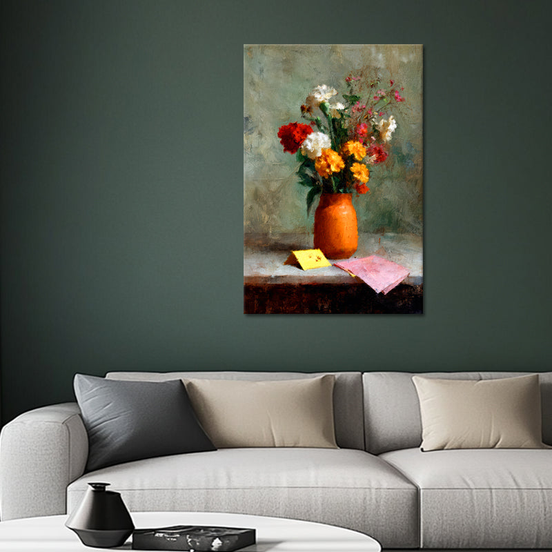 Vase mit Blumen – Stillleben