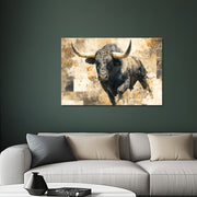Rennender Stier