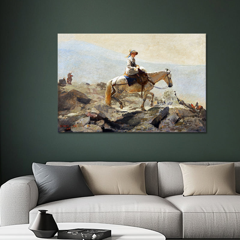 Der Reitweg - Winslow Homer