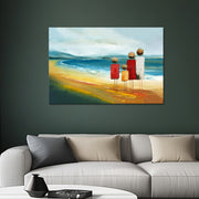 Familie am Strand