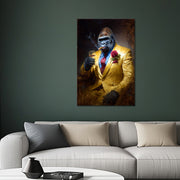 Stilvoller Gorilla