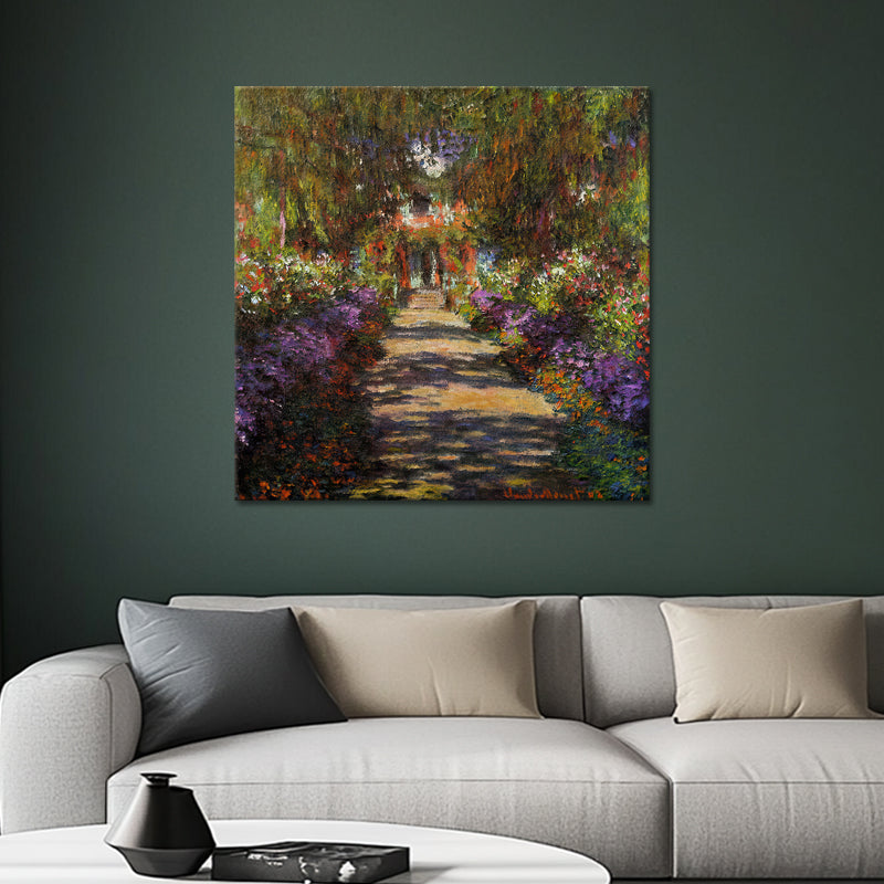 Weg im Garten des Künstlers in Giverny – Monet