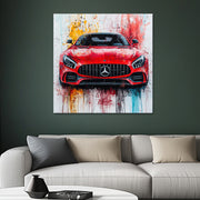 Roter Mercedes-AMG GT II