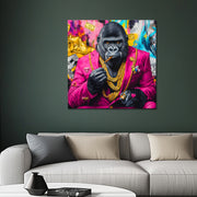 Stilvoller Gorilla