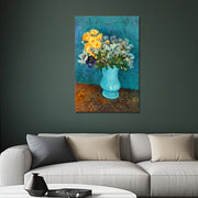 Vase mit Flieder, Margeriten und Anemonen - Van Gogh
