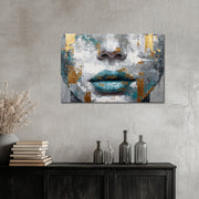 Lippen-Kunstwerk